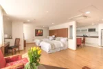 2 camas con cocina Suites Perisur Apartamentos Amueblados CDMX