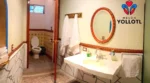 Baño de la Habitación Familiar Mesón Yollotl Puebla