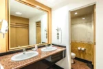 Baño de la Junior Suites Inn la Muralla Hotel & Spa Metepec
