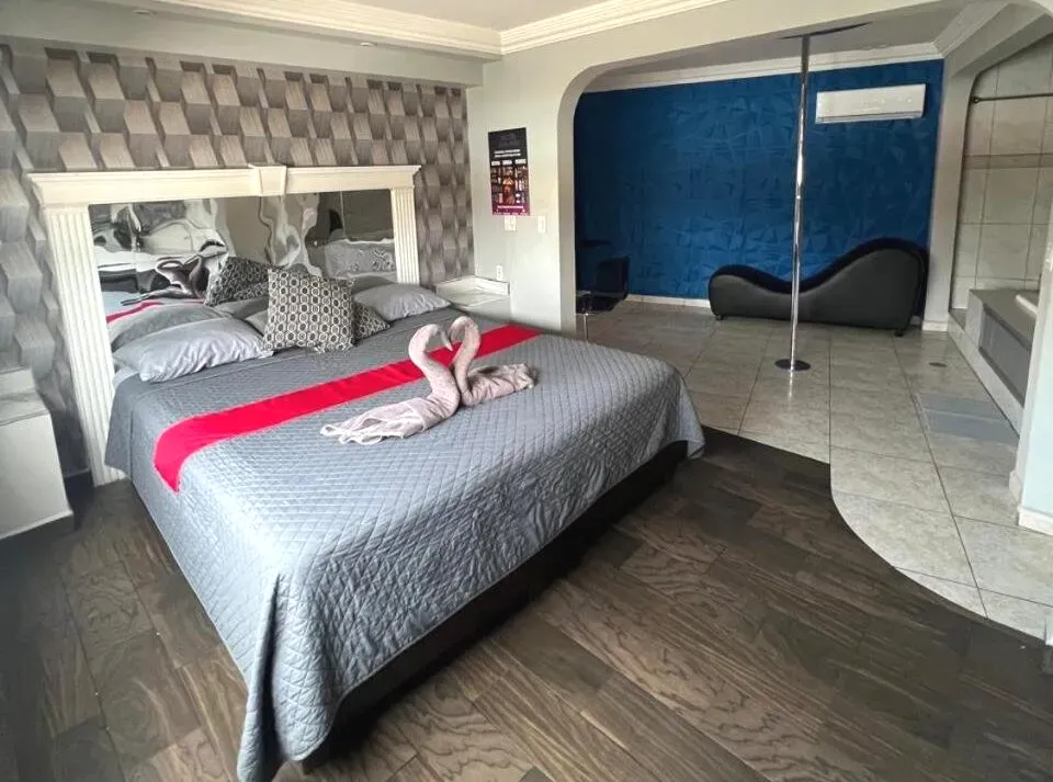 Hotel Luna Park Tijuana con hidromasaje en la habitación