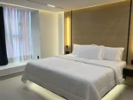Cama de la Suite Superior Hotel Lepanto Reforma