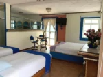 Camas de la Habitación Familiar Mesón Yollotl Puebla