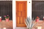 Entrada de la Casa Luna Coyoacán Ciudad de México