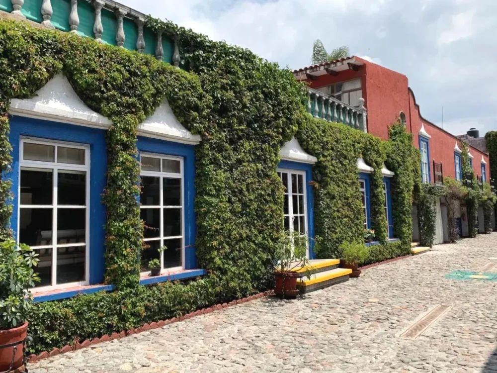Exterior del Mesón Yollotl Puebla