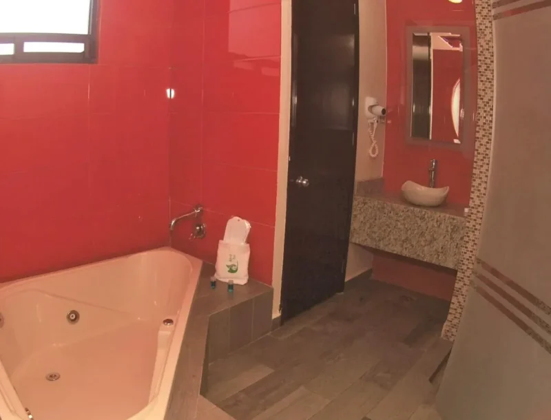 Jacuzzi en el Baño Hotel Jard Inn Adult Only Coyoacán