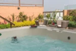 Jacuzzi en la Terraza Suites Perisur Apartamentos Amueblados Coyoacán