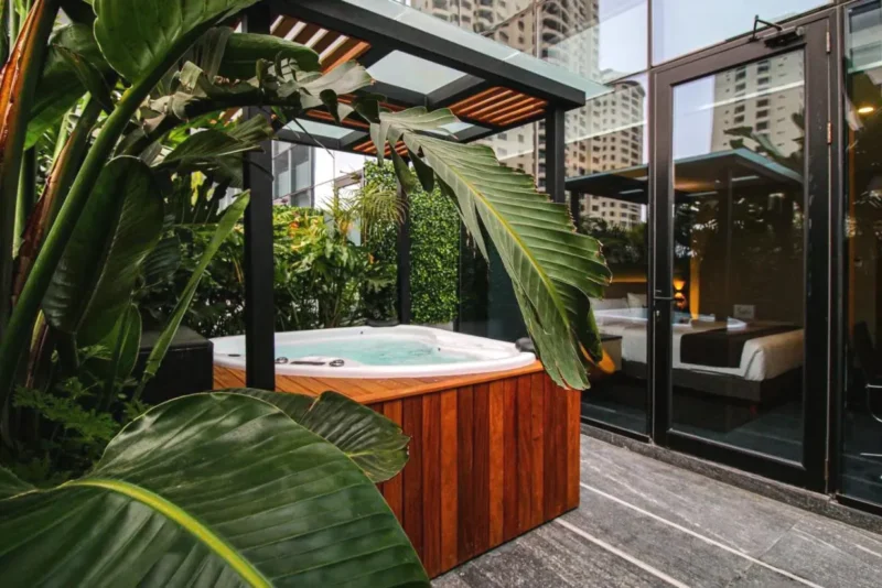 Jacuzzi Pool Garden Suite Quartz Hotel & Spa Tijuana