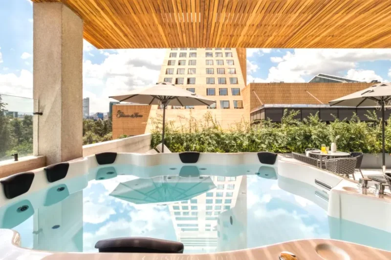 Jacuzzi XXL del UTOPIC Palacio Polanco by ULIV