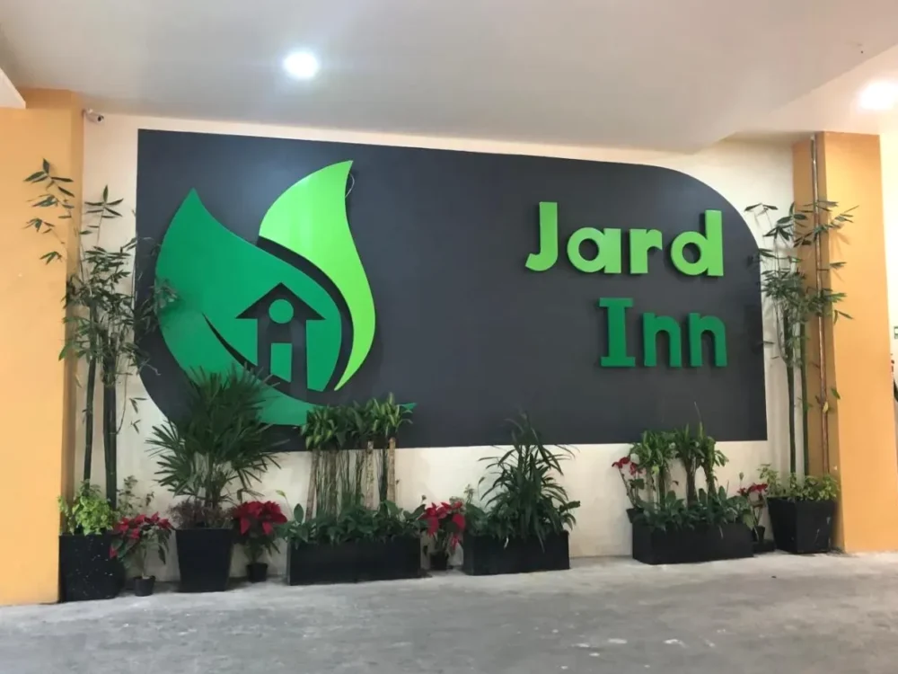 Parte de la entrada Hotel Jard Inn Adult Only Coyoacán