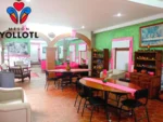 Sala de estar del Mesón Yollotl Puebla