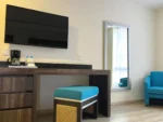Suite Deluxe Hotel Lepanto Reforma con TV y escritorio