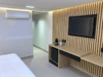 Suite Superior Hotel Lepanto Reforma con tv escritorio y cafetera