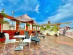 Terraza con vistas a Puebla El Sueño Hotel & Spa